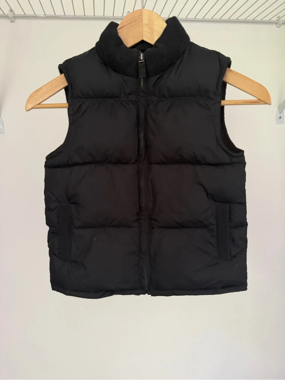 Gymboree Black Quilted Puffer Vest for Kids